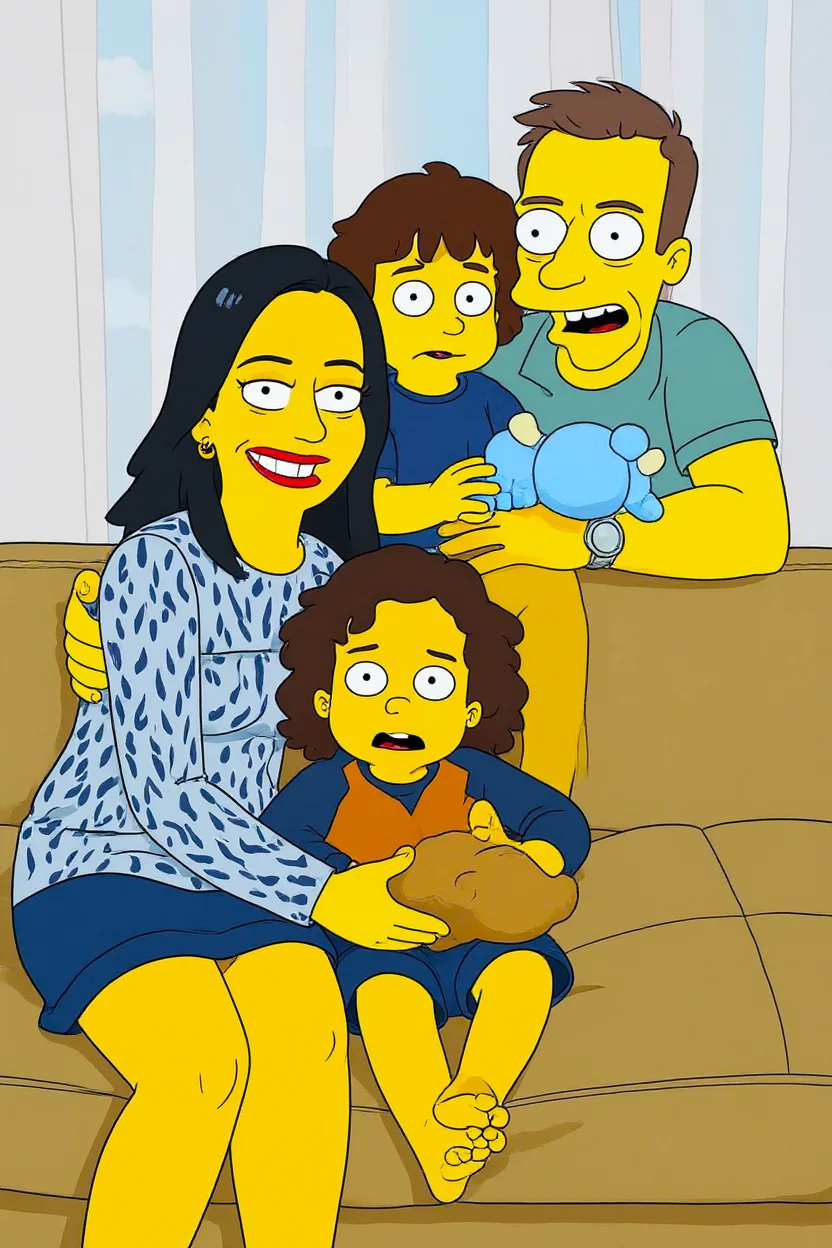 simpsonized photo